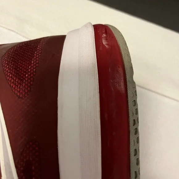 Nike LeBron James Cherry Red Low Top Sneakers Men’s Size 11 UGC See Photos - Picture 11 of 13